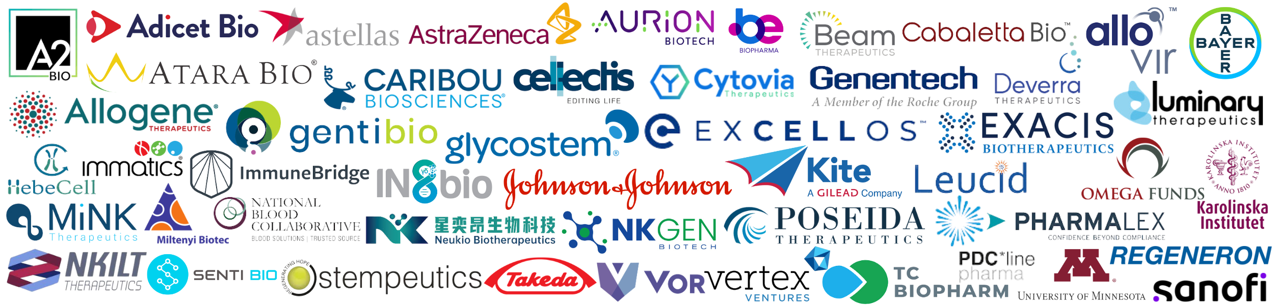 7th Allogeneic Cell Therapies -Previously Attending Companies - Logo cloud (1)